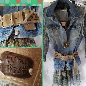 Free People Suede/Leather Belt